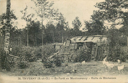 VAL D'OISE  TAVERNY  Hutte De Bucherons - Taverny