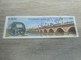 Bordeaux - Tramway Et Pont - 0.50 € - Multicolore - Oblitéré - Année 2004 - - Usados