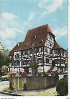 CPSM 67 ( Bas Rhin ) - DAMBACH La VILLE - Route Du Vin - Fontaine De L'ours - Hotel De La Couronne - Dambach-la-ville