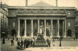 Paris * 6ème * Façade Du Théâtre National De L'odéon * Salle De Spectacle - Arrondissement: 06