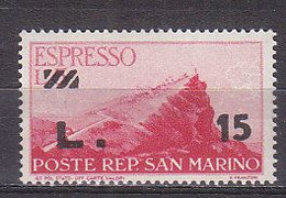 Y9228 - SAN MARINO Espresso Ss N°16 - SAINT-MARIN Expres Yv N°16 ** - Exprespost