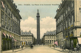 Paris * 1er * La Place Et La Colonne Vendôme - Distrito: 01