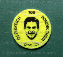 AUSTRIA 2021 Autriche Österreich - DOMINIC THIEM Tennis Ball Felt Stamp 1v MNH **- US Open Grand Slam Winner, Tennisball - Neufs