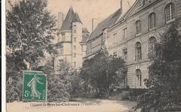 SCORBE CLAIRVAUX. -   Le Château. Cliché RARE - Scorbe Clairvaux