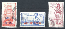 WALLIS Et FUTUNA < N° 87 à 89 Ø Défense De L'Empire Oblitéré - Used Stamp Ø - Oblitérés