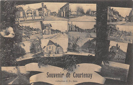 45-COURTENAY- SOUVENIR DE COURTENAY MULTIVUES - Courtenay