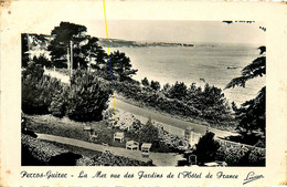 Perros Guirec * La Mer Vue Des Jardins De L'hôtel De France - Perros-Guirec