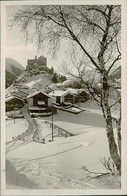 SWITZERLAND -  SCHLOSS TARASP ( SCUOL ) PHOTO SCHULS - MAILED - 1920s (13235) - Scuol