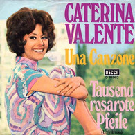 * 7" * CATERINA VALENTE - UNA CANZONE (Germany 1968) - Autres - Musique Allemande