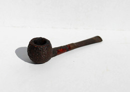 JOLIE ANCIENNE PIPE A TABAC – "VIELLE BRUYERE COURRIEU COGOLIN" – PFEIFE FRANCE        (230422.2) - Bruyerepfeifen