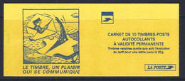 Yv 3085a-C2 +n°083 ,10 Timbres Autocollants Marianne 14 Juillet ** - Definitives