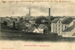 Pontchâteau * Vue Générale Du Village * Usine Cheminée - Pontchâteau