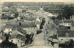 St Philbert De Grand Lieu * Vue Panoramique Du Village Et Route De Machecoul - Saint-Philbert-de-Grand-Lieu
