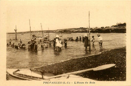 Préfailles * L'heure Du Bain * La Plage * Baigneurs - Préfailles