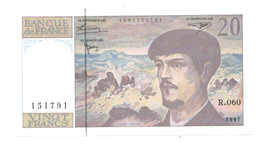 BILLET 20 Francs DEBUSSY    Neuf 1997  R060 - 20 F 1980-1997 ''Debussy''