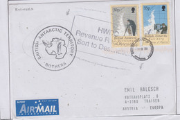 British Antarctic Territory (BAT) 2010 Cover Ca Rothera 07.02.2010 (RH164A) - Covers & Documents