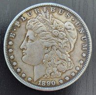 USA 1890 - One .900 Silver Morgan Dollar - KM# 110 - Pr/FDC - Collections