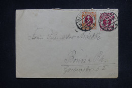 ALLEMAGNE - Enveloppe De Dantzig Pour Bonn En 1922 - L 122211 - Briefe U. Dokumente