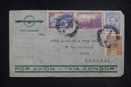 ARGENTINE - Enveloppe Par Avion Condor De Buenos Aires Pour Paris En 1938- L 122218 - Covers & Documents