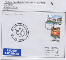 British Antarctic Territory (BAT) 2013 Cover Ca Rothera 10-11-2013 (RH165) - Lettres & Documents