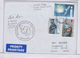 British Antarctic Territory (BAT) 2015 Cover 2 Signatures Ca Rothera 29.12.2015 (RH165C) - Covers & Documents