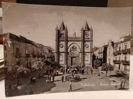 Cartolina  Vallelunga  Prov Caltanissetta  Piazza Umberto Anni 60 - Caltanissetta