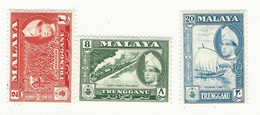 33565) Malaya Trengganu 1957 MINT Hinged * - Trengganu