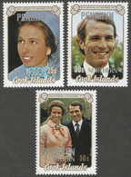 Penrhyn. 1973 Royal Wedding. MNH Complete Set. SG 53-55 - Penrhyn