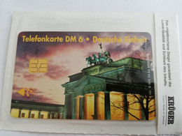 DUITSLAND/ GERMANY  CHIPCARD / O 003/93    DM 6,-   MINT  CARD     **9609** - K-Serie : Serie Clienti