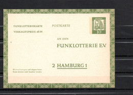 AG2-33 Allemagne Berlin Entiers Postaux  N°  FP6  En Parfait état  A Saisir !!! - Cartes Postales Privées - Neuves