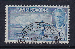 Barbados: 1950   KGVI    SG275    6c        Used - Barbados (...-1966)