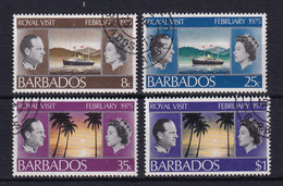 Barbados: 1975   Royal Visit     Used - Barbados (1966-...)