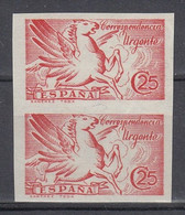 ESPAÑA 1938 Nº 861a X 2 NUEVOS - Variedades & Curiosidades