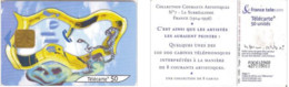 Carte à Puce - France Télécom -Coll. Courants Artistiques N. 7 - Le Surréalisme, Réf. 1109A, F0C61, 4 Fermé, 2 Arrondi - 2000