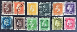 1915 -19 - New Zealand - King George V - 12 Stamps - Used - Gebraucht