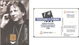 Carte à Puce - France Télécom - Telephone Et Cinema N. 14 - Roman Polanski (GEM2 White/Gold), Réf. 1047A - 2000