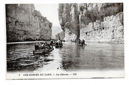 Cpa, 48-LES GORGES DU TARN- Les Détroits, Dos Vierge - Other & Unclassified