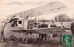 CPA De LECTOURE - L'aviateur Lucien DEMAZEL. - Lectoure