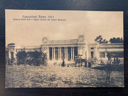 Esposizioni Roma 1911 Palazzo Belle Arti A Vigna Cartoni ( Di Cesare Bazzani ) - Expositions