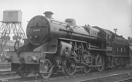 ¤¤   -    Chemin De Fer Du ROYAUME-UNI    -  Carte-Photo D'une Locomotive à Vapeur  -  Train   -   ¤¤ - Trenes