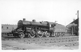 ¤¤   -    Chemin De Fer Du ROYAUME-UNI    -  Carte-Photo D'une Locomotive à Vapeur  -  Train   -   ¤¤ - Trains