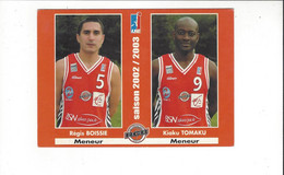 THEME SPORTS BASKET  REIMS CHAMPAGNE BASKET  TOMAKU BOISSIE 2002 2003           *****   A  SAISIR   ****** - Baloncesto