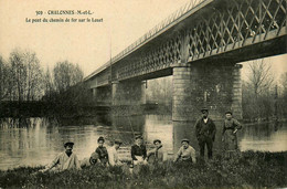 Chalonnes Sur Loire * Le Pont Du Chemin De Fer Sur Le Louet - Chalonnes Sur Loire