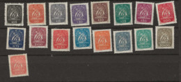 1943 MH Portugal Mi 646-62 - Unused Stamps