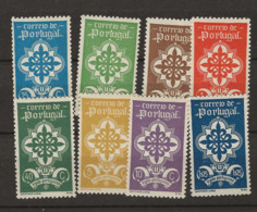 1940 MH Portugal Mi 606-13 - Unused Stamps