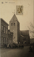 Pulle (Zandhoven) Zicht Op De Kerk (veel Volk) 1932 - Zandhoven
