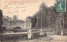 CP Environs De Gaillon - Chateau De Jeufosse Et La Grille - 1915 - Autres Communes