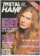 Revue Métal Hammer N°42  De Juillet 1992 Megadeth KIss Def Leppard ........avec Posters - Muziek