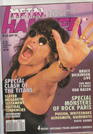 Revue Métal Hammer N°22  De Septembre 1990 Avec Posters - Music