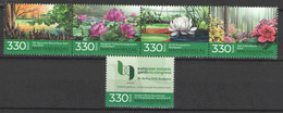 Hungary 2022. Flowers / Alboretums And Botanic Gardens Nice Set MNH (**) - Nuovi